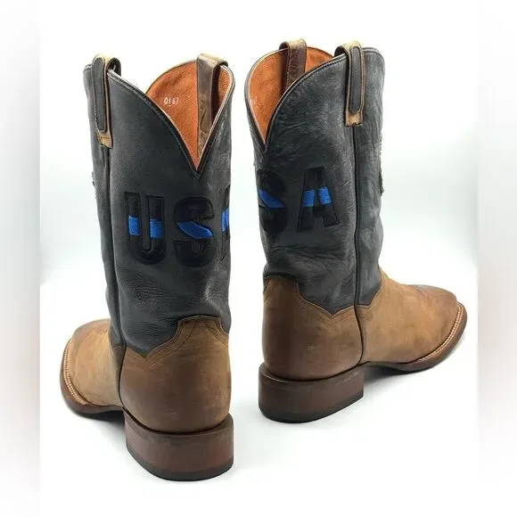 Dan Post Thin Blue Line USA Boot - Picture 11 of 12